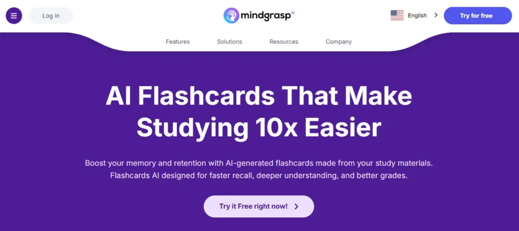 Mindgrasp AI screenshot
