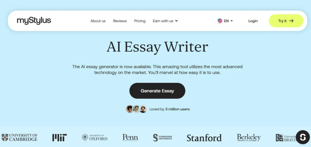 myStylus AI screenshot