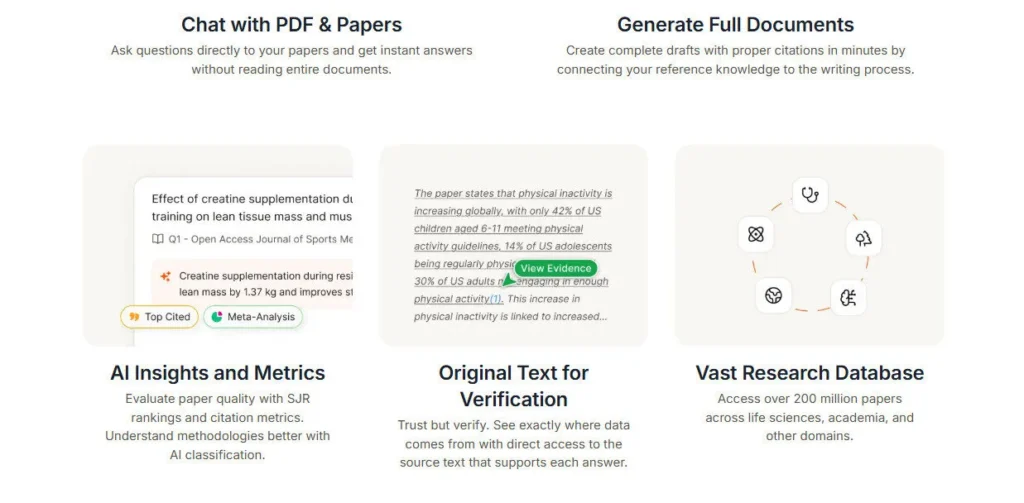 Paperguide AI screenshot