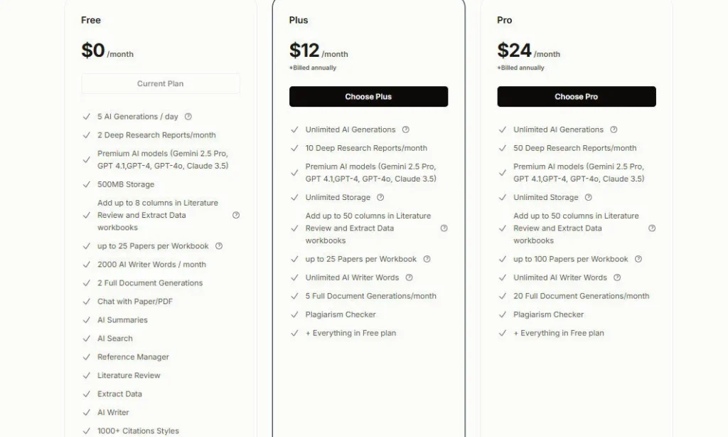 Paperguide AI screenshot