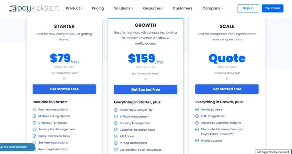 PayKickstart screenshot