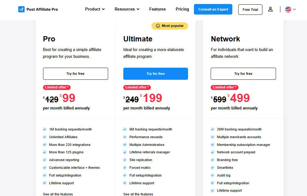 Post Affiliate Pro screenshot