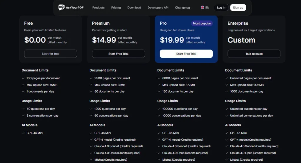 AskYourPDF screenshot