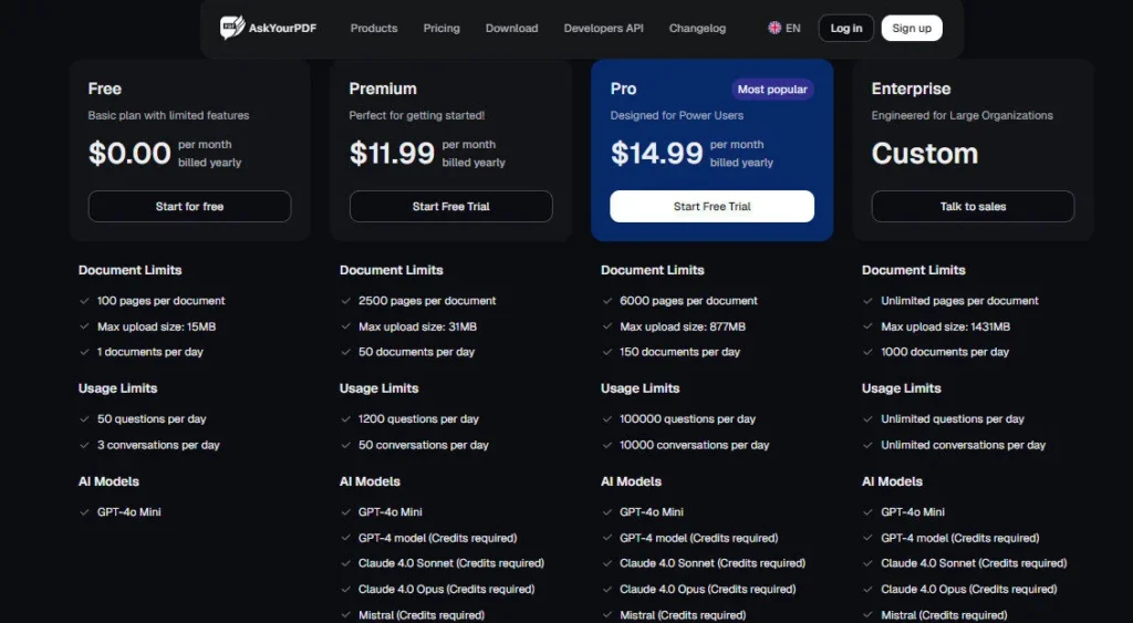 AskYourPDF screenshot