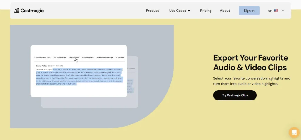Castmagic screenshot