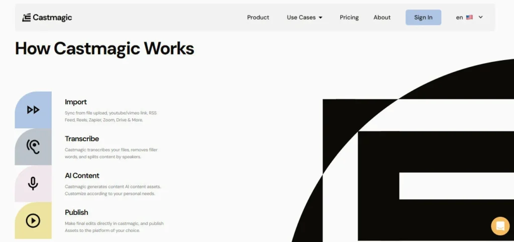 Castmagic screenshot