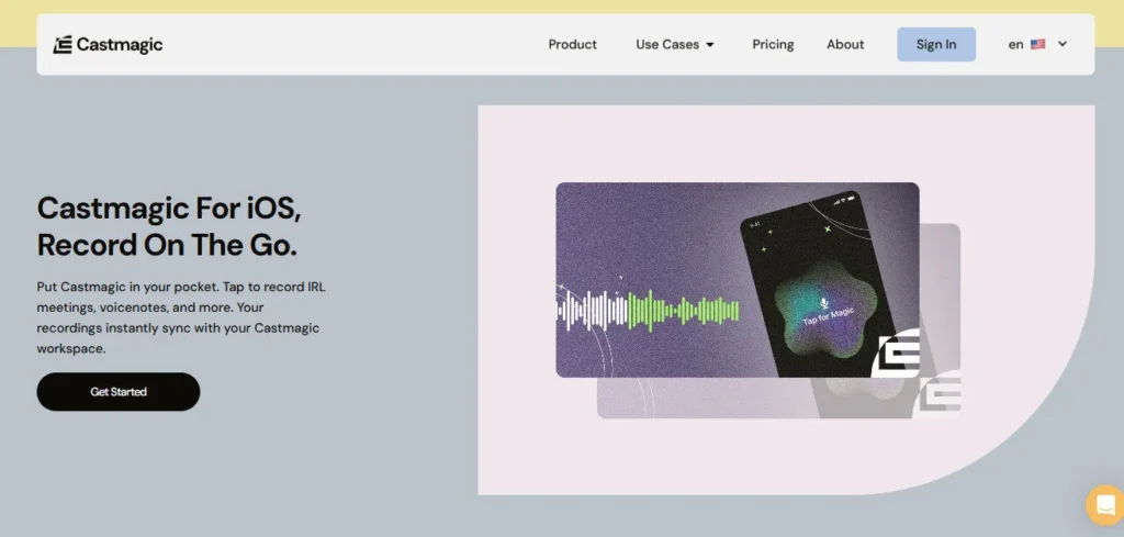 Castmagic screenshot