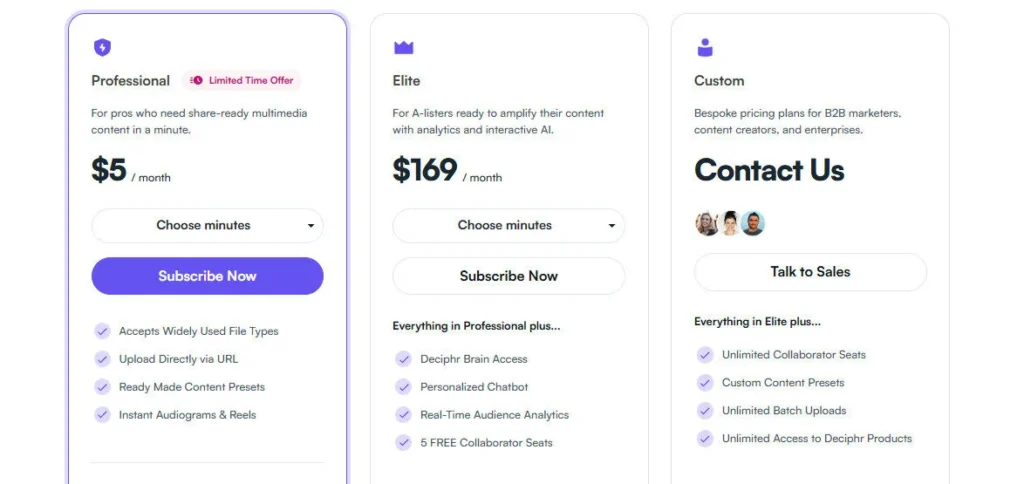 Deciphr AI screenshot