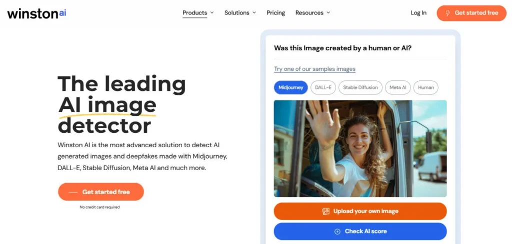 Winston AI screenshot