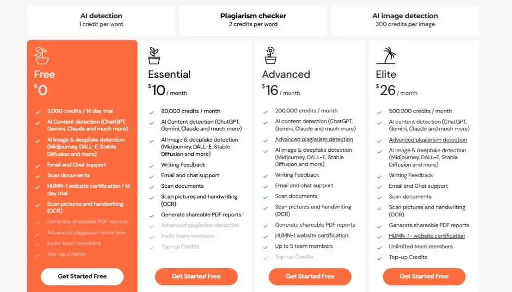 Winston AI screenshot