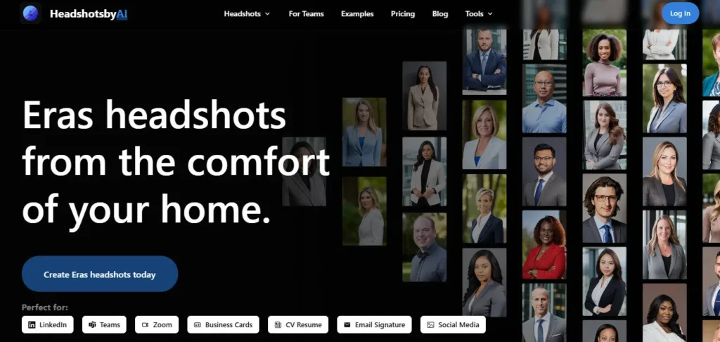 HeadshotsbyAI screenshot