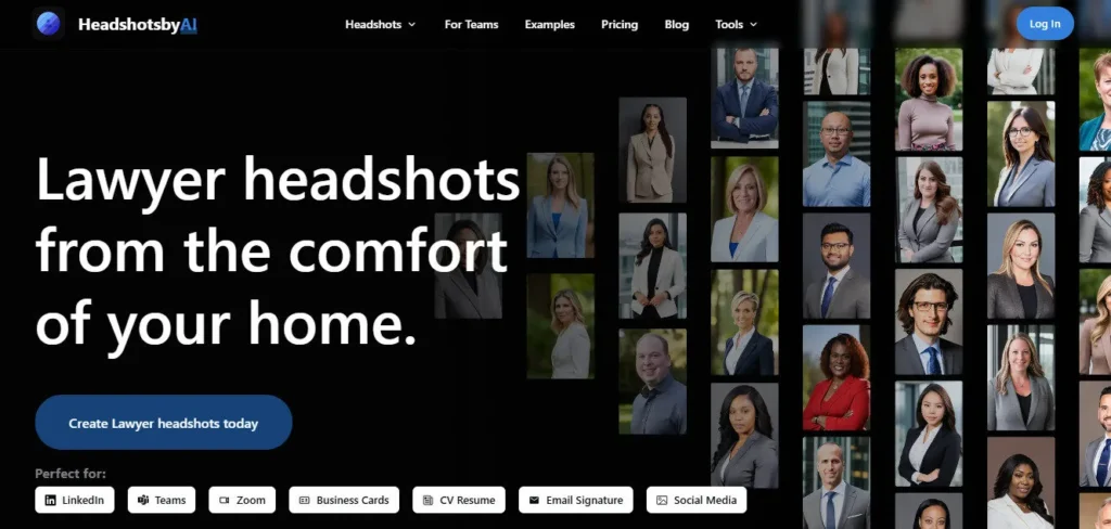 HeadshotsbyAI screenshot