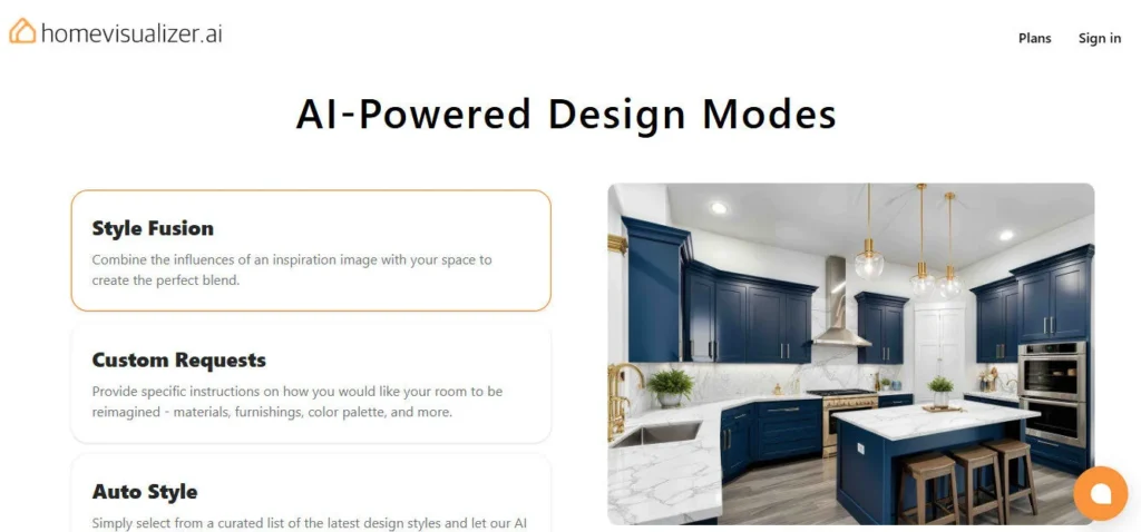 HomeVisualizer AI screenshot