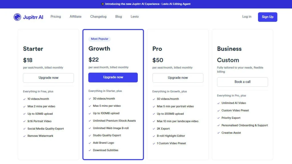 Jupitrr AI screenshot