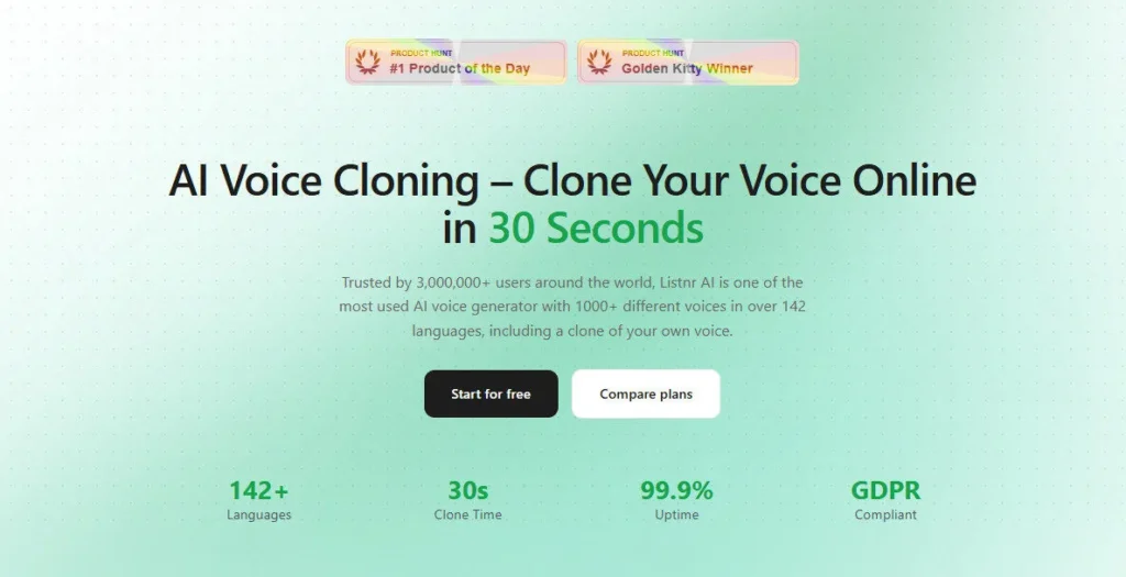 Listnr AI screenshot