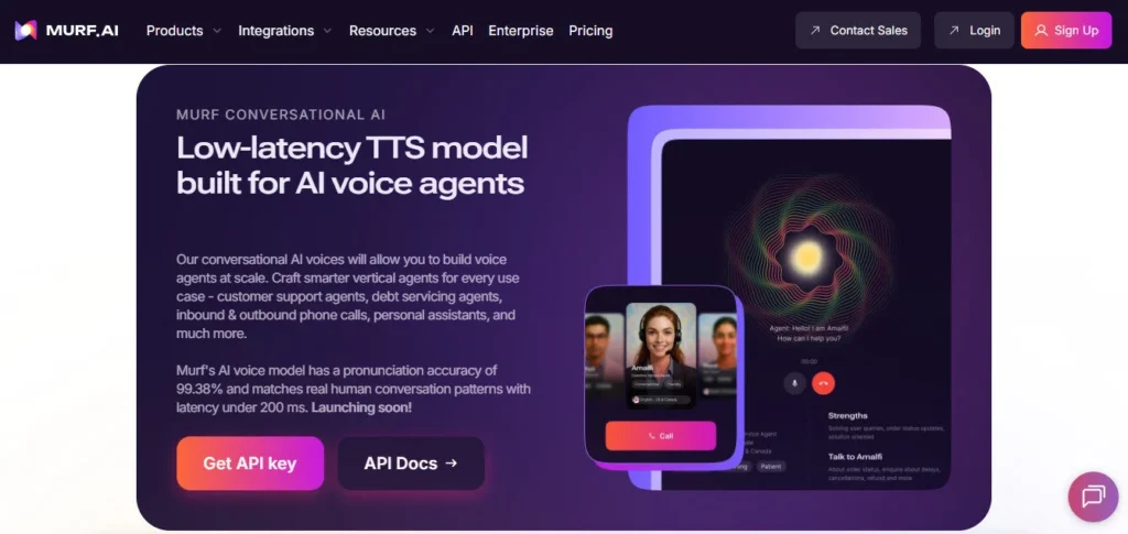 Murf AI screenshot