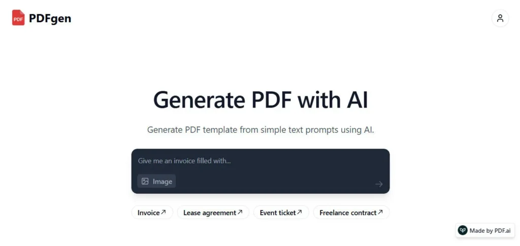 PDF AI screenshot