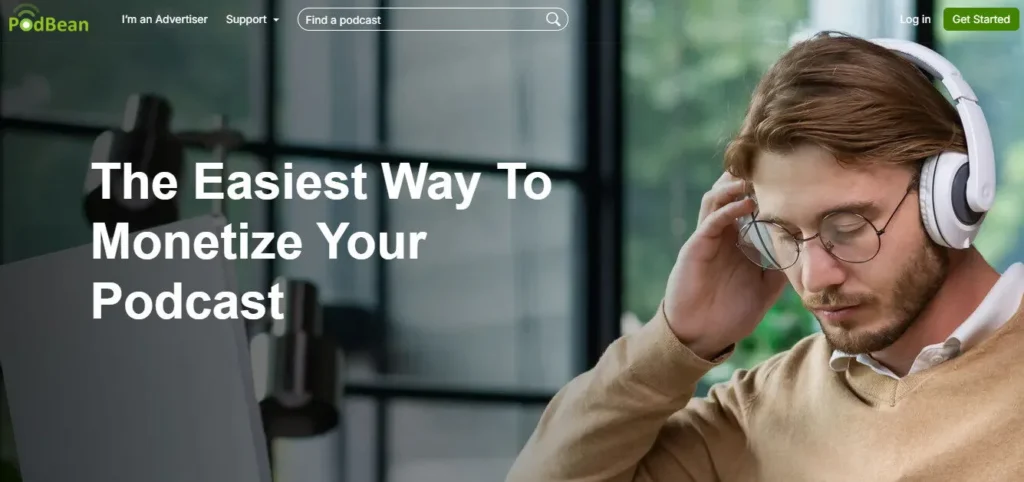 Podbean screenshot