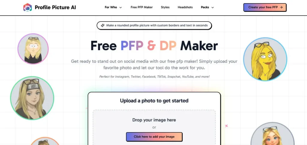 Profile Picture AI screenshot
