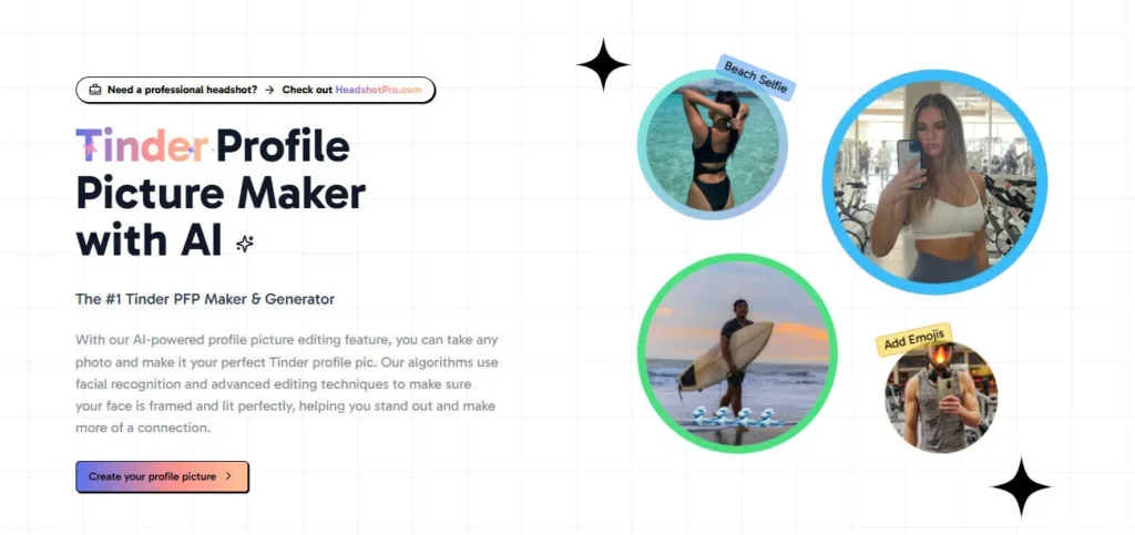 Profile Picture AI screenshot