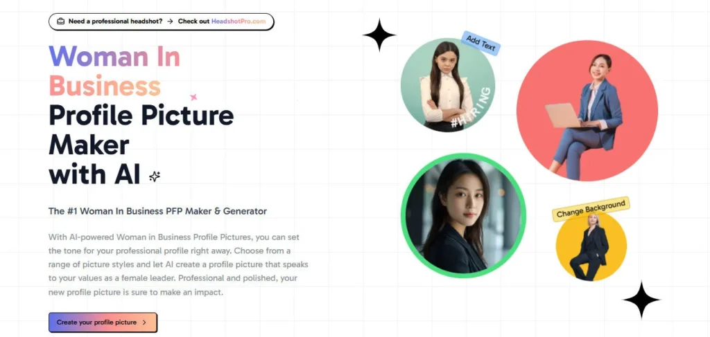 Profile Picture AI screenshot