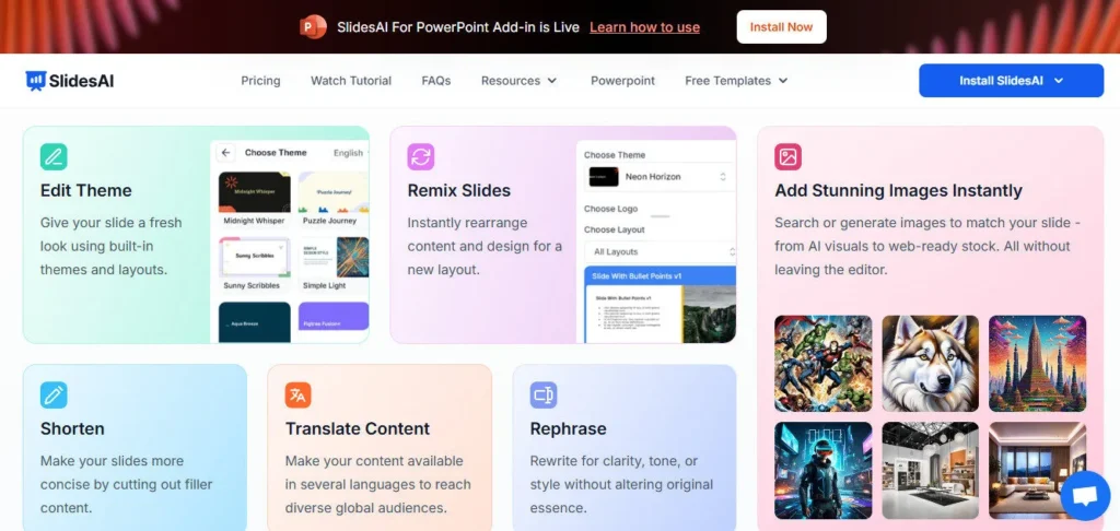 SlidesAI screenshot