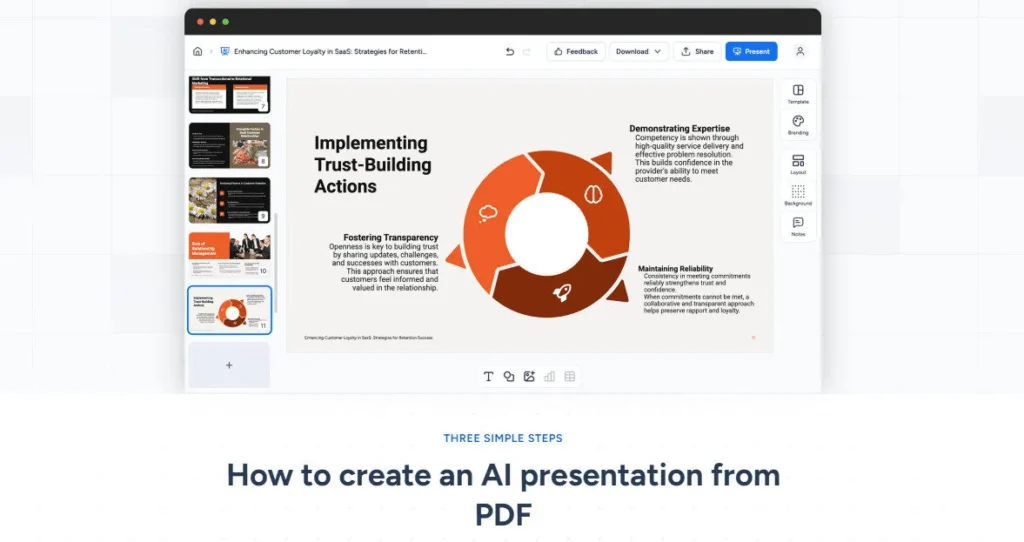 SlideSpeak screenshot