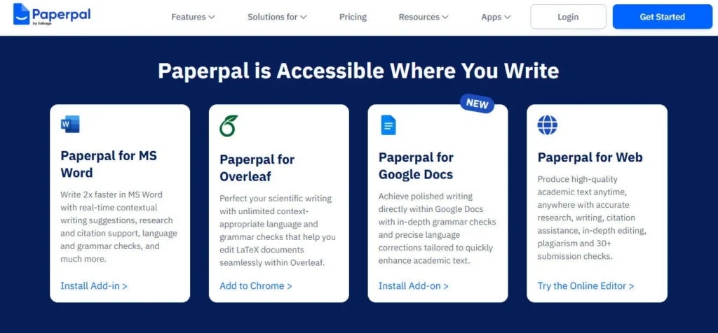 Paperpal AI screenshot