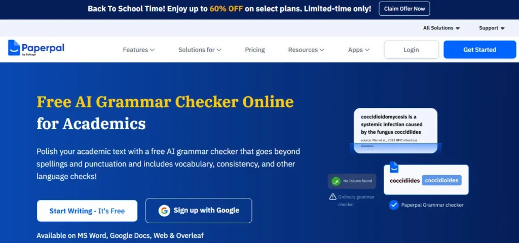 Paperpal AI screenshot