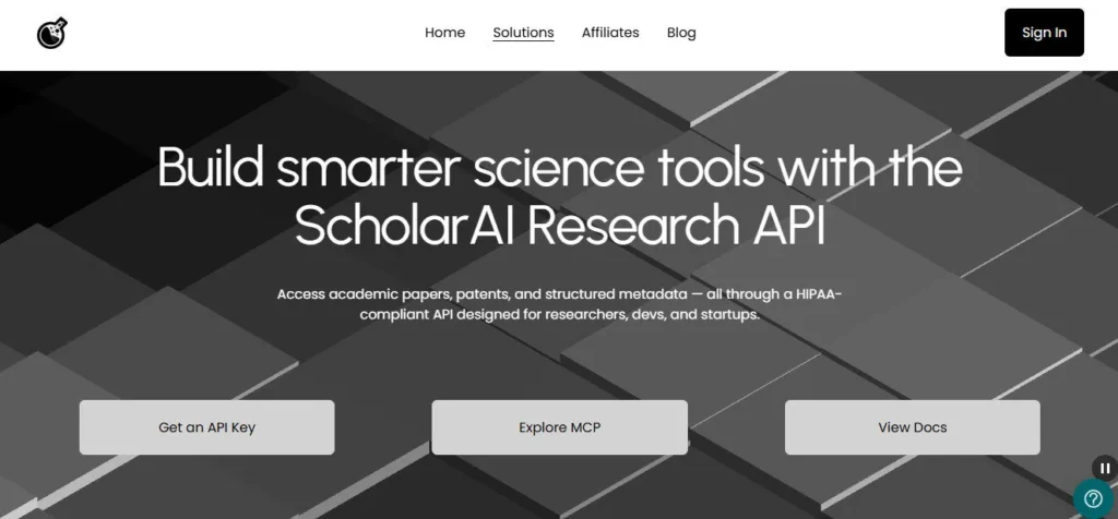 ScholarAI screenshot