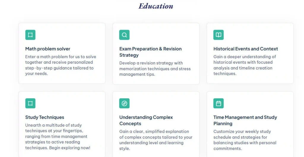 StudentAI screenshot