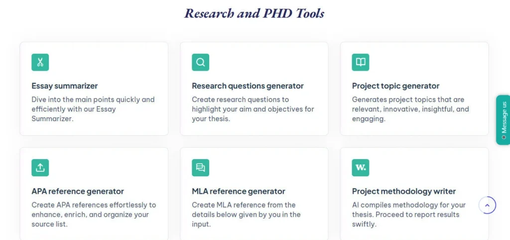 StudentAI screenshot