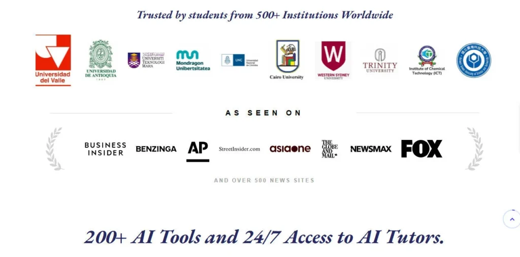 StudentAI screenshot