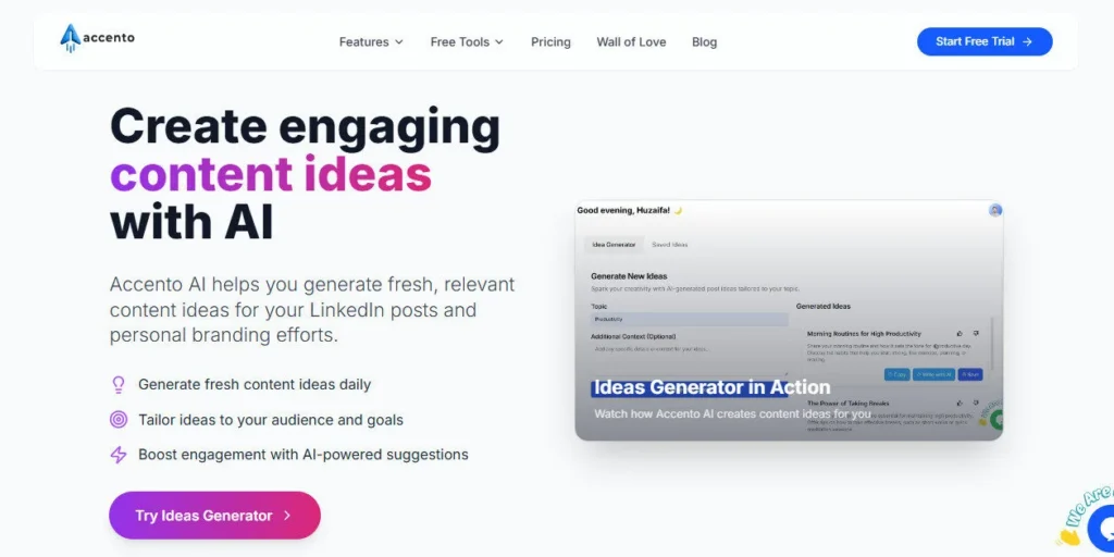 Accento AI screenshot