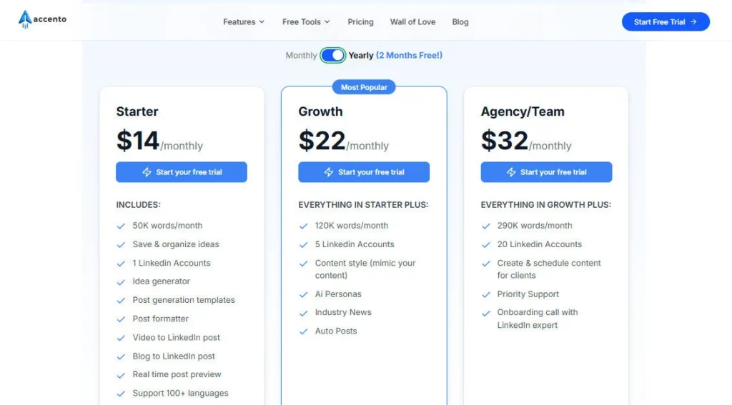 Accento AI screenshot