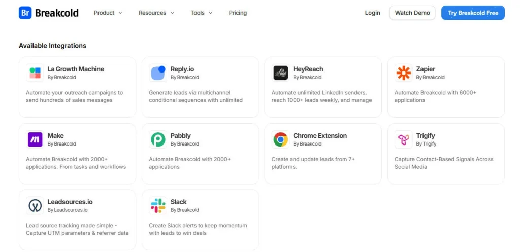 Breakcold screenshot