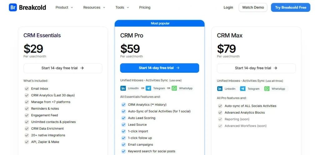 Breakcold screenshot