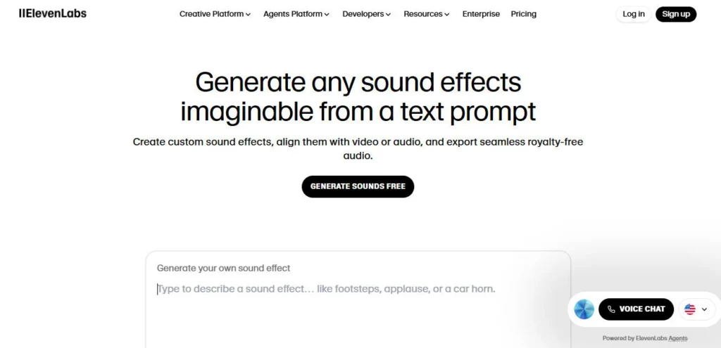 ElevenLabs screenshot