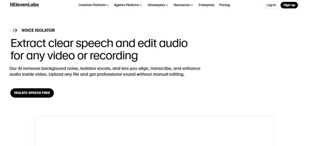 ElevenLabs screenshot
