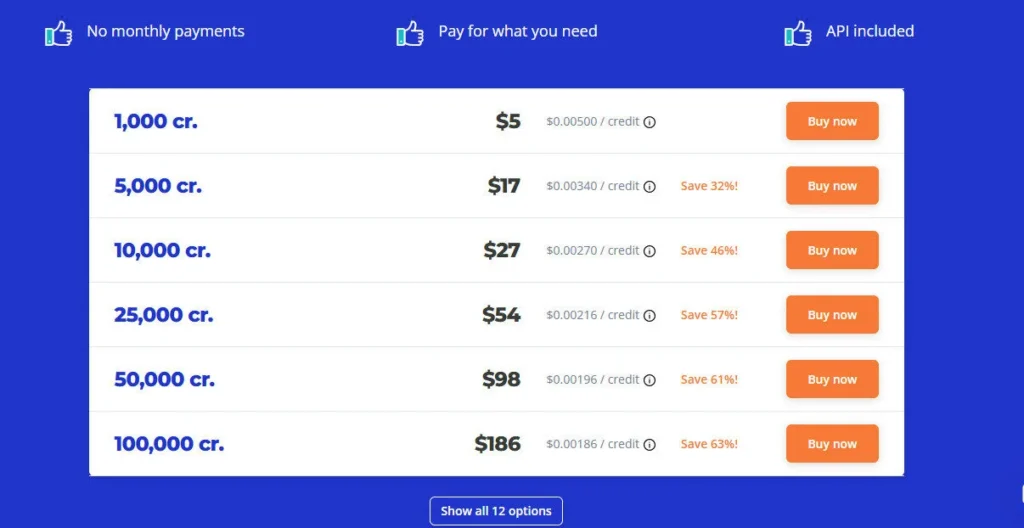 EmailListVerify screenshot