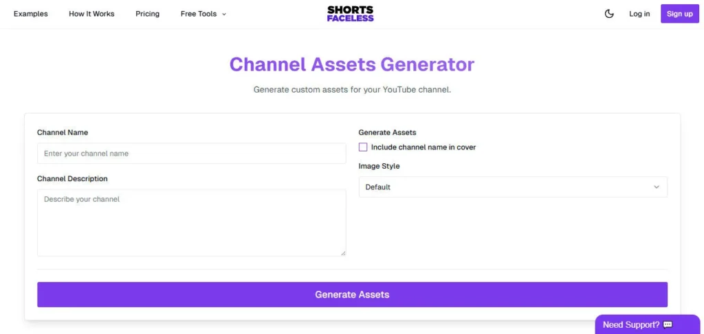 ShortsFaceless screenshot