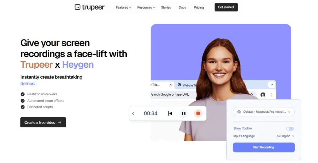 Trupeer AI screenshot