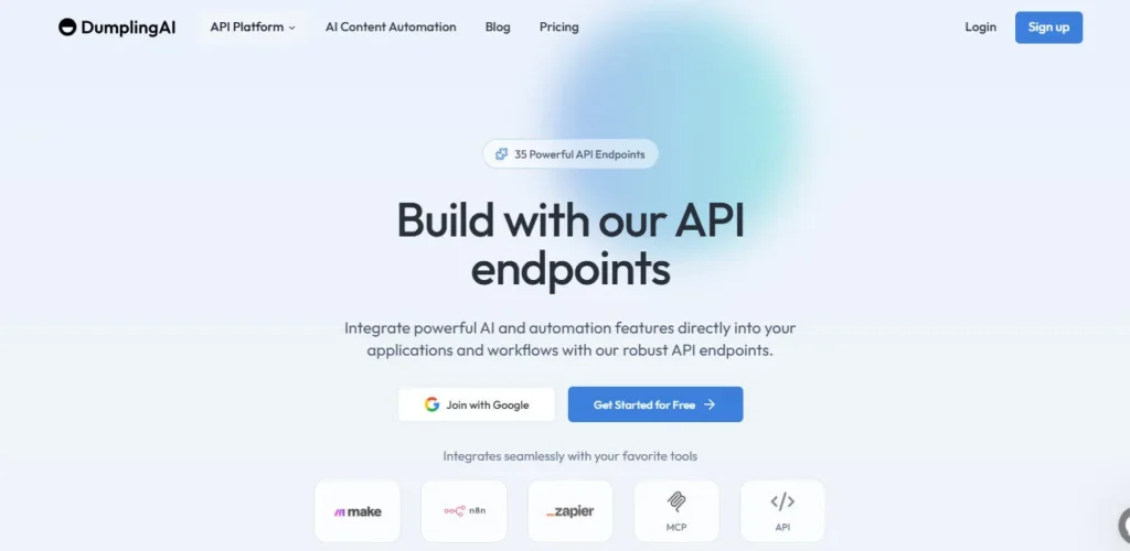 DumplingAI screenshot