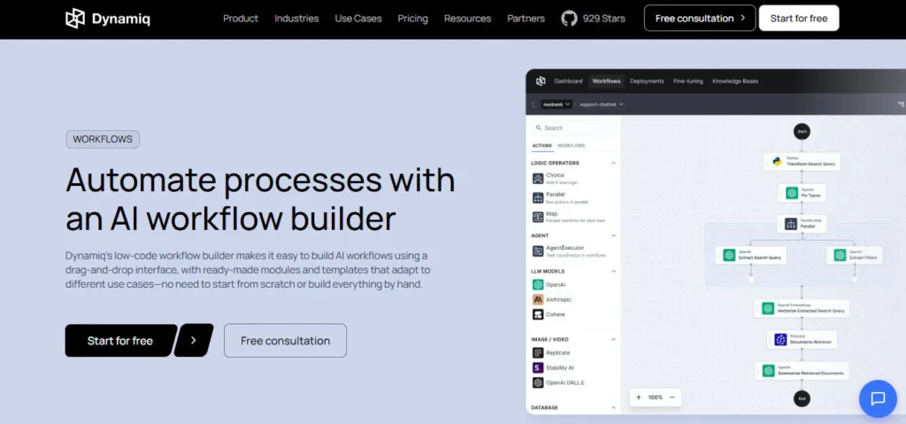 Dynamiq screenshot