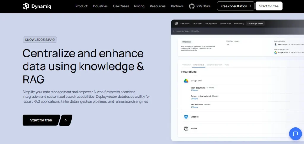 Dynamiq screenshot