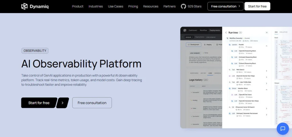 Dynamiq screenshot