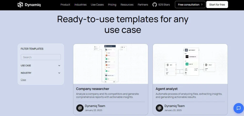 Dynamiq screenshot