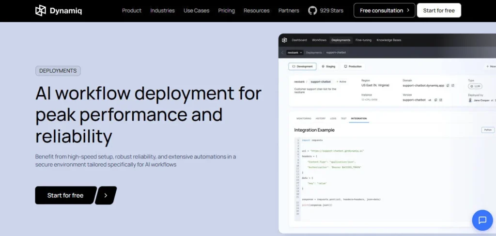 Dynamiq screenshot