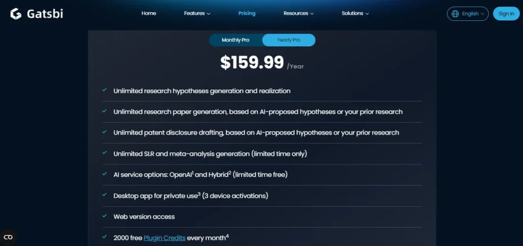 Gatsbi screenshot