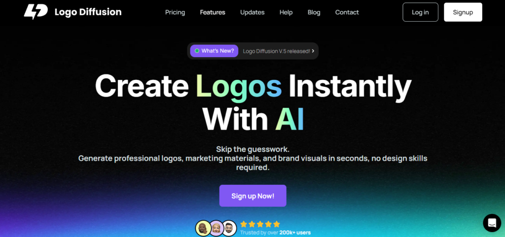 Logo Diffusion screenshot